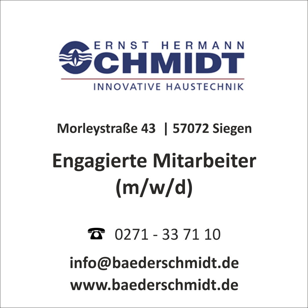 Doernbach TGA Obermonteur Berleburg Anlagenmechaniker