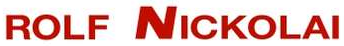 Logo Rolf Nickolai GmbH